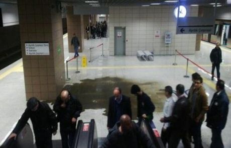Marmaray İstasyonunda 'lağım Patladı' İddiası