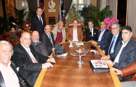Başkanlardan Sıcak Karşılama