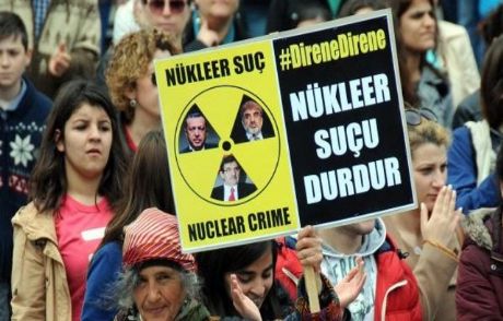 Sinop'ta Binlerce Kişi Nükleere Karşı Yürüdü