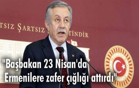 Başbakan Ermenilere Zafer Çığlığı Attırdı