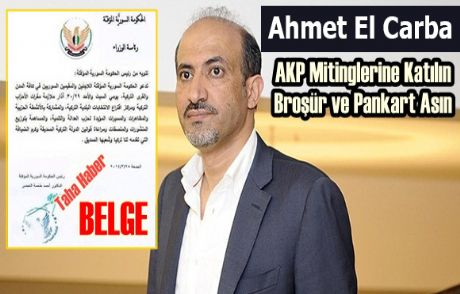 Öso Mültecilerden Akp İçin Destek İstemiş