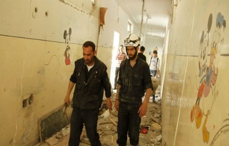 Suriye: Halep'te Bir Okula Bombalı Saldırı