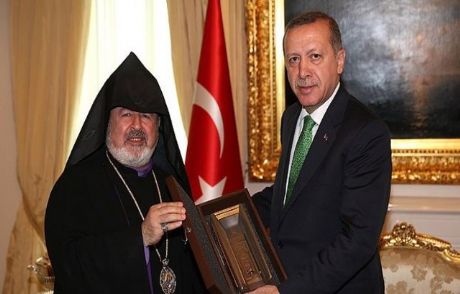 Erdoğan Ermeni Patrik Vekili'ni Kabul Etti