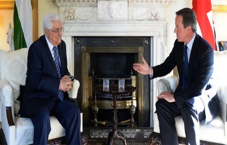 Cameron, Mahmud Abbas'la Görüştü