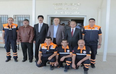 Altıparmak Kilis'te Erzurum Ekibini Ziyaret Etti