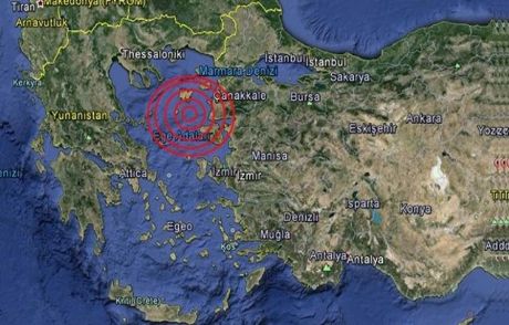 Ege'de 5.1 Büyüklüğünde Deprem