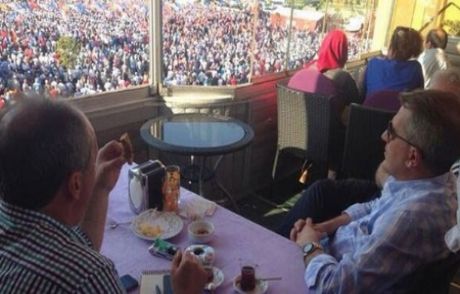 Chp'li İnce, Erdoğan'ın Yalova Mitingini İzledi