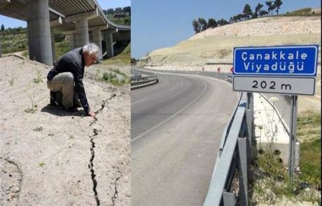 Çanakkale Viyadüğü Uyarısı