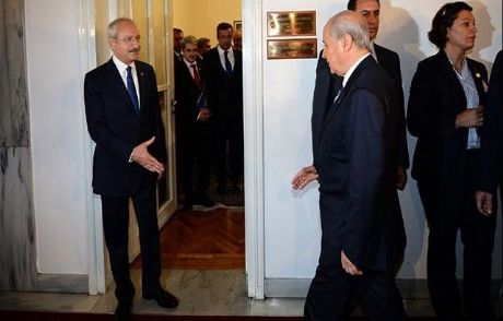Kılıçdaroğlu İle Bahçeli Görüştü