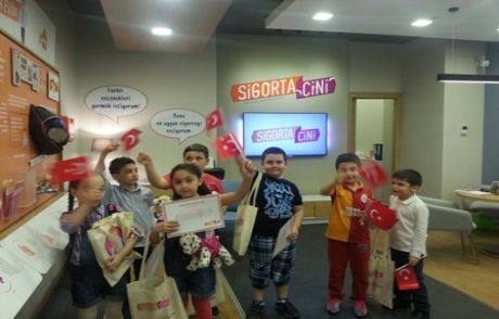 Trafik Haftasında Çocuklar 'trafik Cini' Oldu