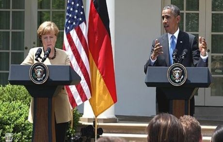 Obama, Merkel İle Görüştü