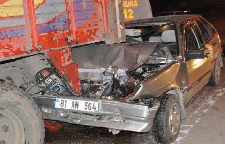 Düzce'de 2 Kaza