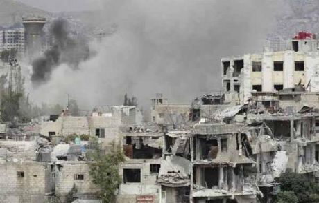 Halep'e Varil Bombalı Saldırı