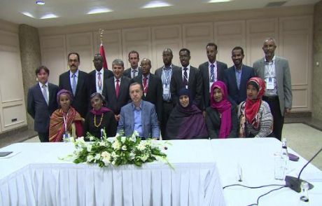 Erdoğan Somali Diasporası İle Görüştü