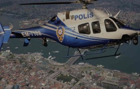 İstanbul'da Helikopterli Operasyon