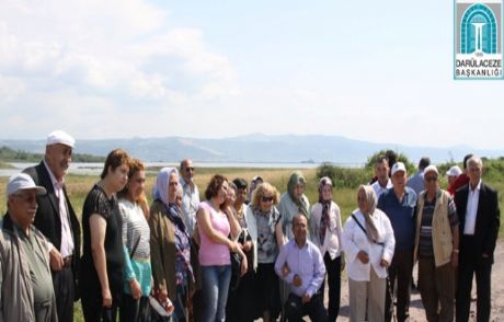 Sakinler Darülaceze Gölü'nde