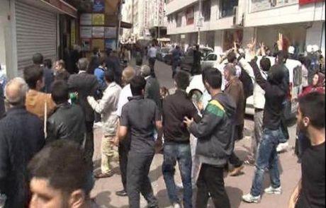 Ülkücülerle Hdp'liler Karşı Karşıya Geldi