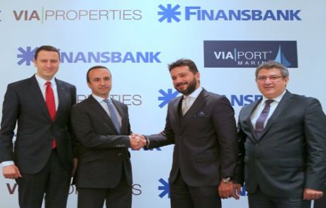 Finansbank İle Via Properties'ten Finansmanı Anlaşması
