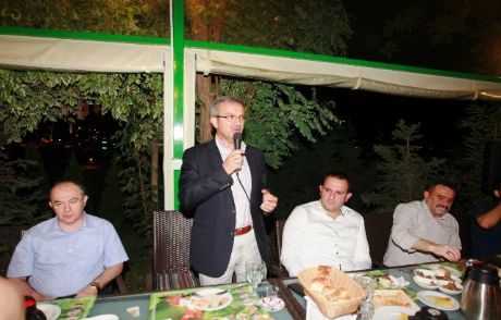 Köşker Basınla Sahurda Buluştu