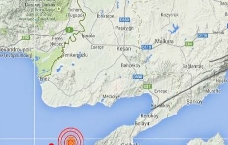 Saros Körfezi'nde Deprem