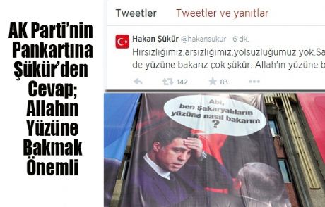 Pankartlı Göndermeye Şükürden Şok Twitt