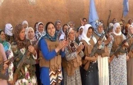 Sınırın Ötesinde Kadınlar Silahlandı