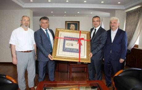 Vali Yazıcı'ya Hayırlı Olsun Ziyareti