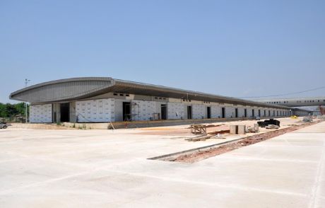 Yeni Hal Binasında Son Çalışmalar Yapılıyor