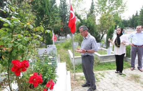Köşkerden Şehitlik Ziyareti