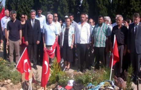 Perinçek Maden Şehitliğini Ziyaret Etti