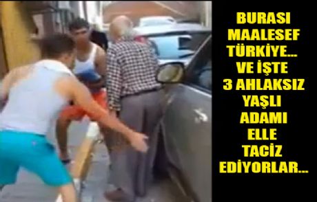 Yaşlı Adamı Taciz Ve Hakaret