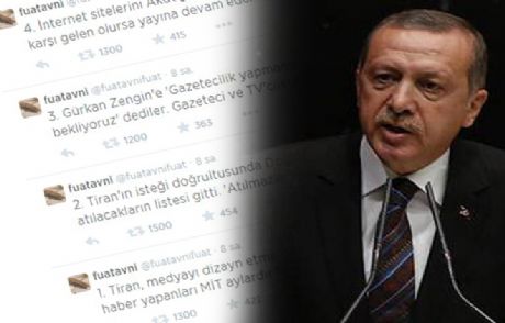 @fuatavni Medyada İşten Atılacakları Yazdı