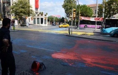 Şişli'de Boyalı Eylem
