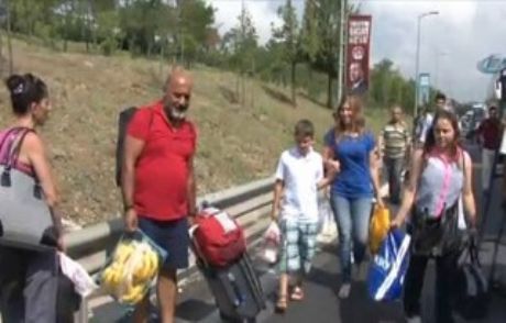 Tatil Dönüşünde Trafik Çilesi Başladı