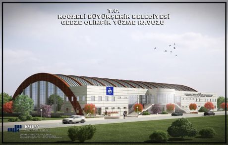 Olimpik Havuzun Çalışmaları Sürüyor