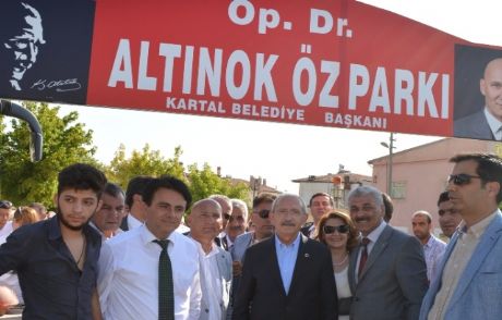 Altınok Öz'ün Adı Parka Verildi