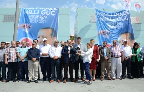 Bağcılar'dan Başbakana Tam Destek