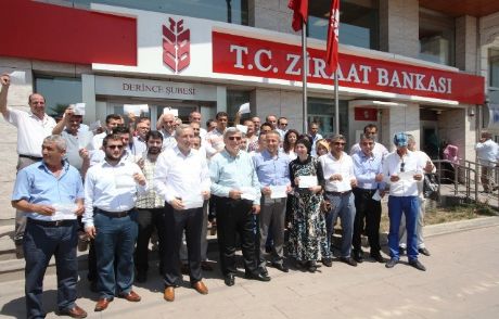Başkanlar Derince'de Esnafı Ziyaret Etti