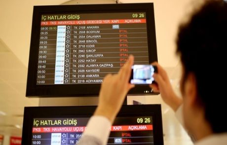 Tüm Yurtiçi Uçuşlar İptal