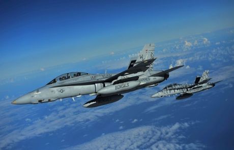 Abd Kuzey Irak'ta Işid'i Vuruyor