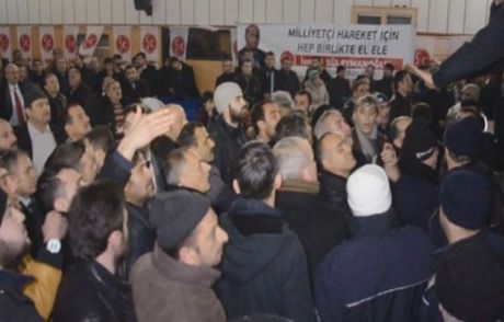 Mhp Kongresinde Kavga