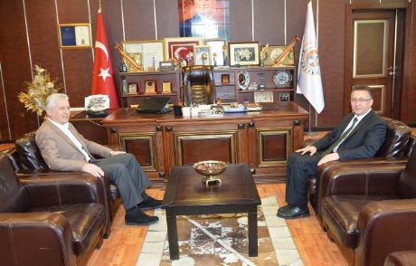 Işıksu'dan Başkan İspiroğlu'na Ziyaret