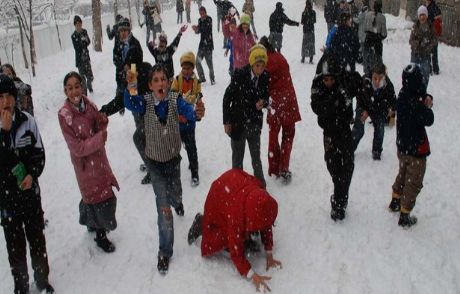 Giresun'da Eğitime Kar Engeli!