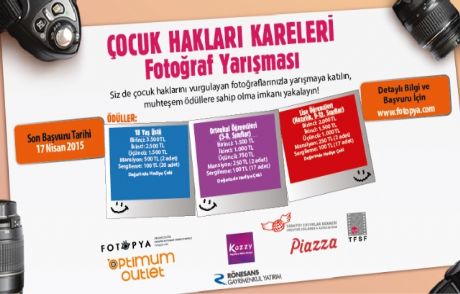 En İyi 'çocuk Hakları Kareleri' Aranıyor!