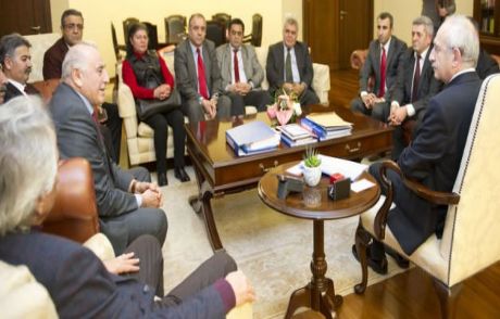 Alevi Derneklerinden Kılıçdaroğlu'na Ziyaret