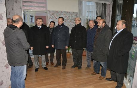 Başkan Hilmi Türkmen'den Esnaf Ziyareti