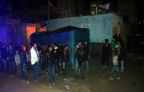 Suriyelilerin Kaldığı Çadırda Yangın