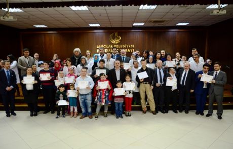 350 Engelli Öğrenci Karne Sevinci Yaşadı