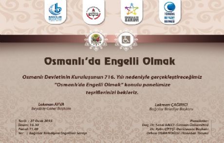 'osmanlı'da Engelli Olmak' Paneli
