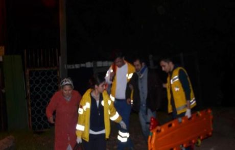 Zonguldak'ta Evin Balkonu Çöktü